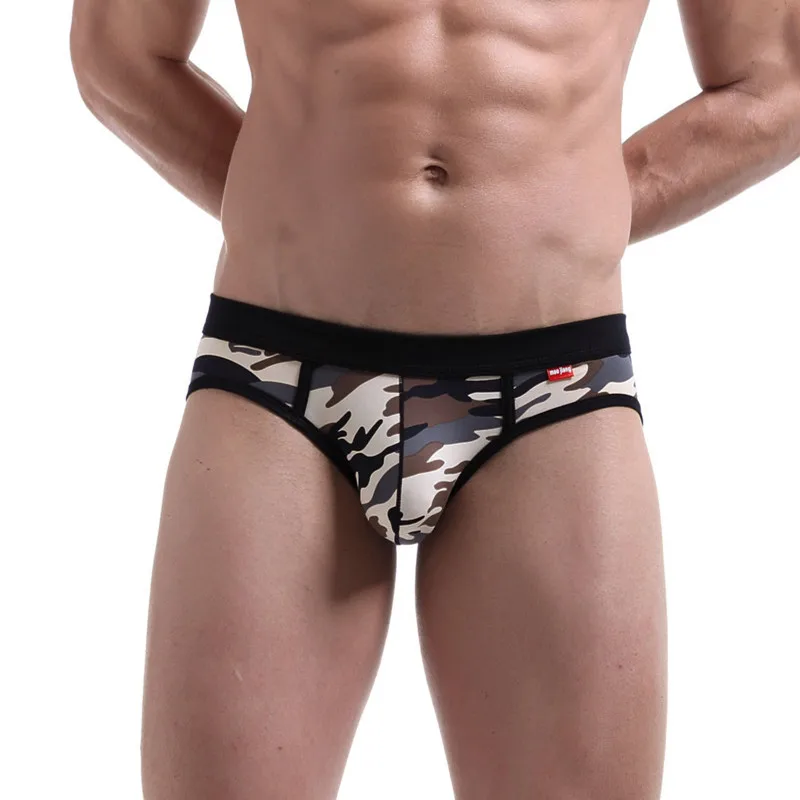 Fashion Mens Underwear Bulge Camouflage Men's Briefs Sexy Men Underwear Men's Breathable Comfortable Briefs Men Panties
Fashion Mens Underwear Bulge Camouflage Men's Briefs Sexy Men Underwear Men's Breathable Comfortable Briefs Men Panties