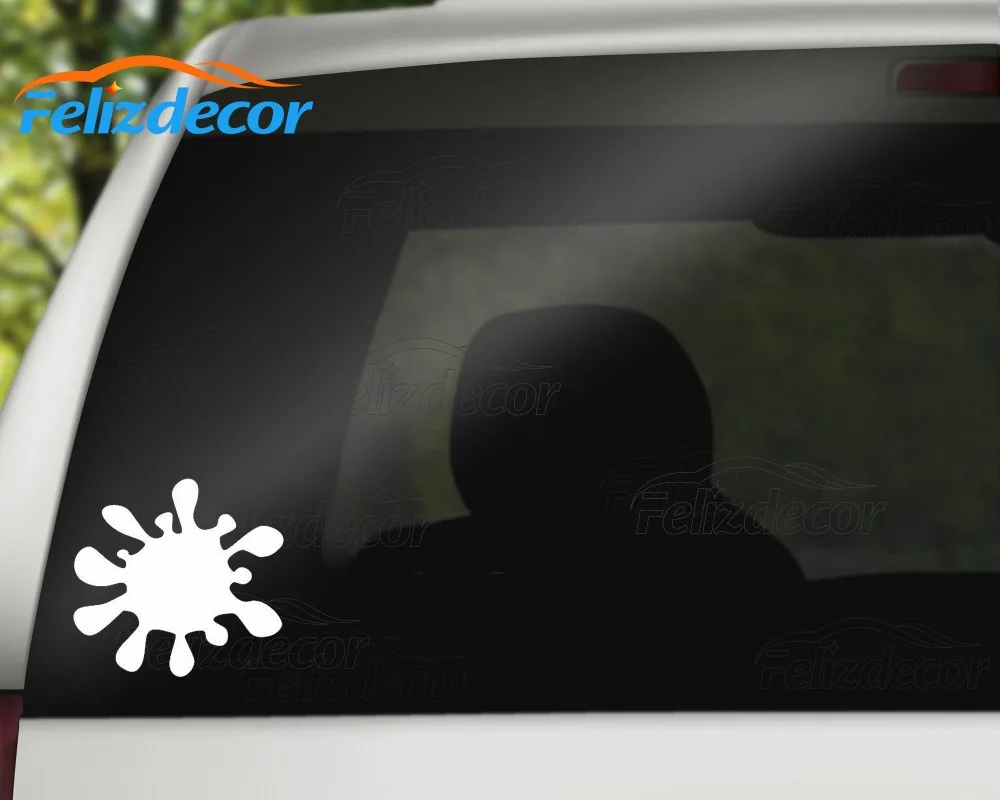 Paintball Splatter Vinyl Decal Car Sticker Art Funny Bumper White Decals Removable L606
Paintball Splatter Vinyl Decal Car Sticker Art Funny Bumper White Decals Removable L606
