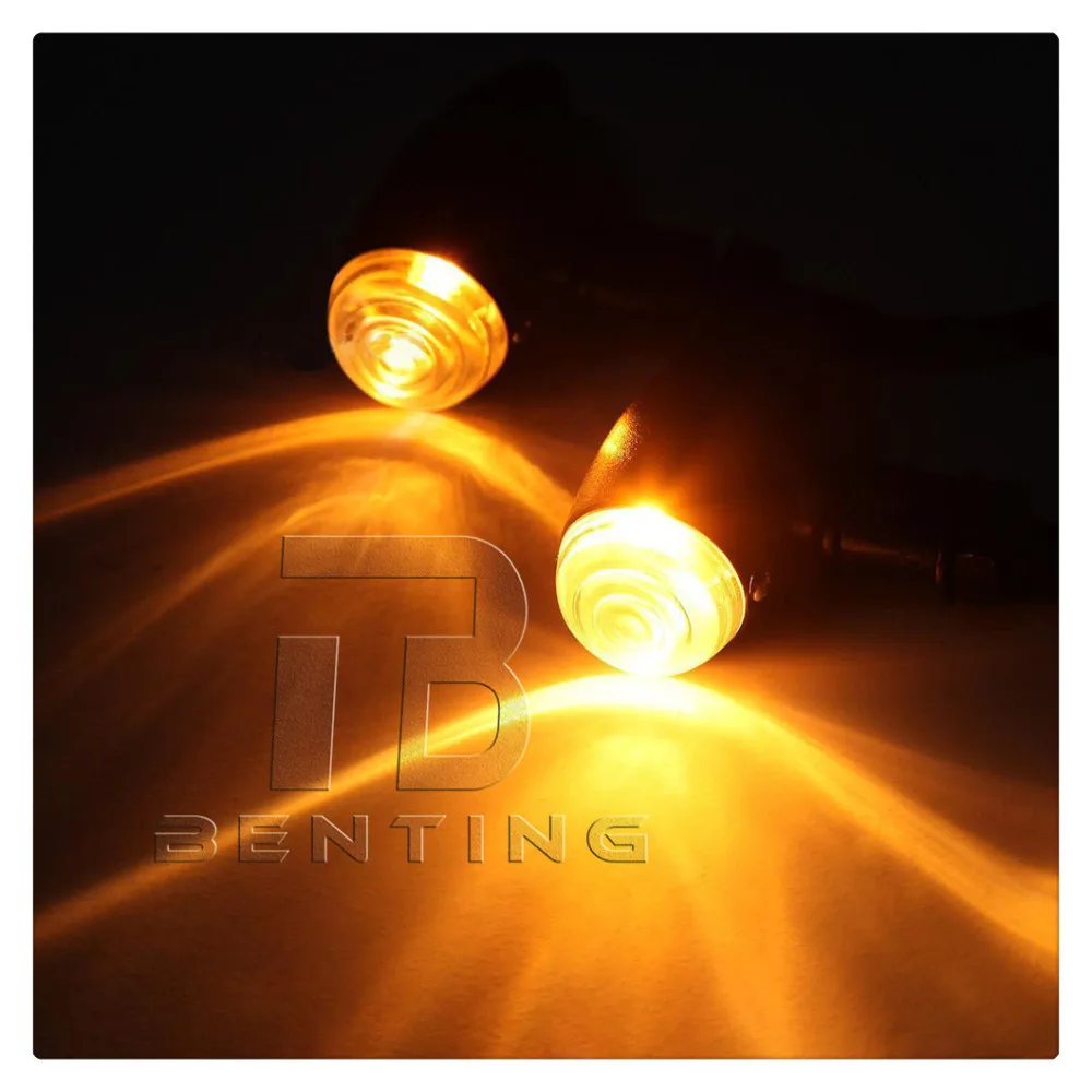 1 Pair Motorcycle Mini Bullet Indicators Turn Signal Amber Light Blinker For Kawasaki Choppers/Cruisers
1 Pair Motorcycle Mini Bullet Indicators Turn Signal Amber Light Blinker For Kawasaki Choppers/Cruisers