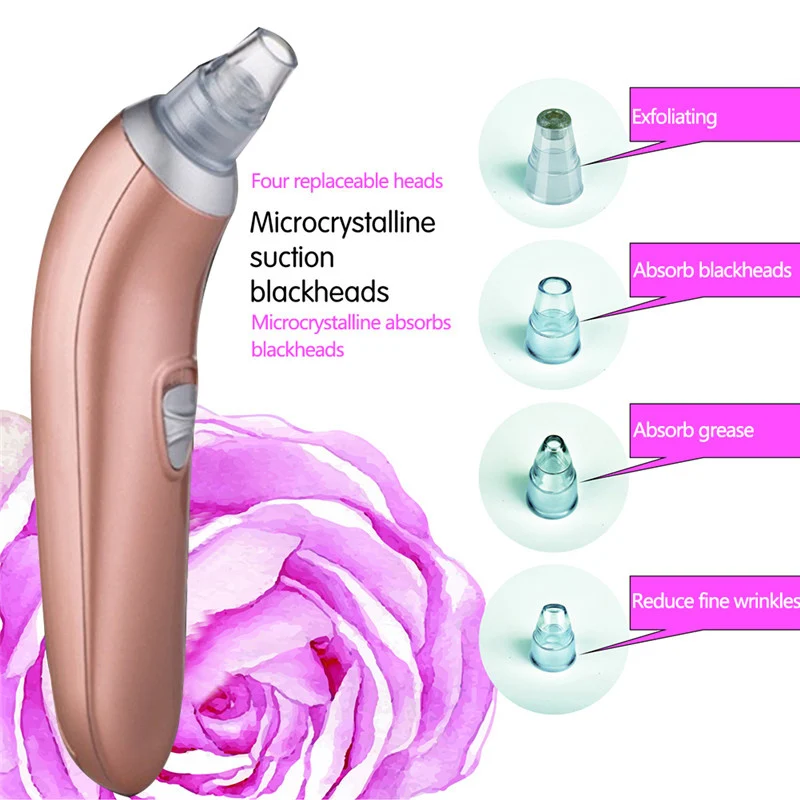 1Pcs Vacuum Blackhead Suction Remove Dirt Grease Ance Pore Cleaner Face Massager Exfoliate Tools abs Stimulator Beauty Products
1Pcs Vacuum Blackhead Suction Remove Dirt Grease Ance Pore Cleaner Face Massager Exfoliate Tools abs Stimulator Beauty Products