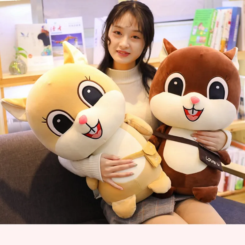 23-60cm Kawaii Big Eyes Squirrel Plush Toy Soft Cartoon Animal Squirrel Stuffed Doll Home Decoration Toys Kids Girls Best Gifts
23-60cm Kawaii Big Eyes Squirrel Plush Toy Soft Cartoon Animal Squirrel Stuffed Doll Home Decoration Toys Kids Girls Best Gifts