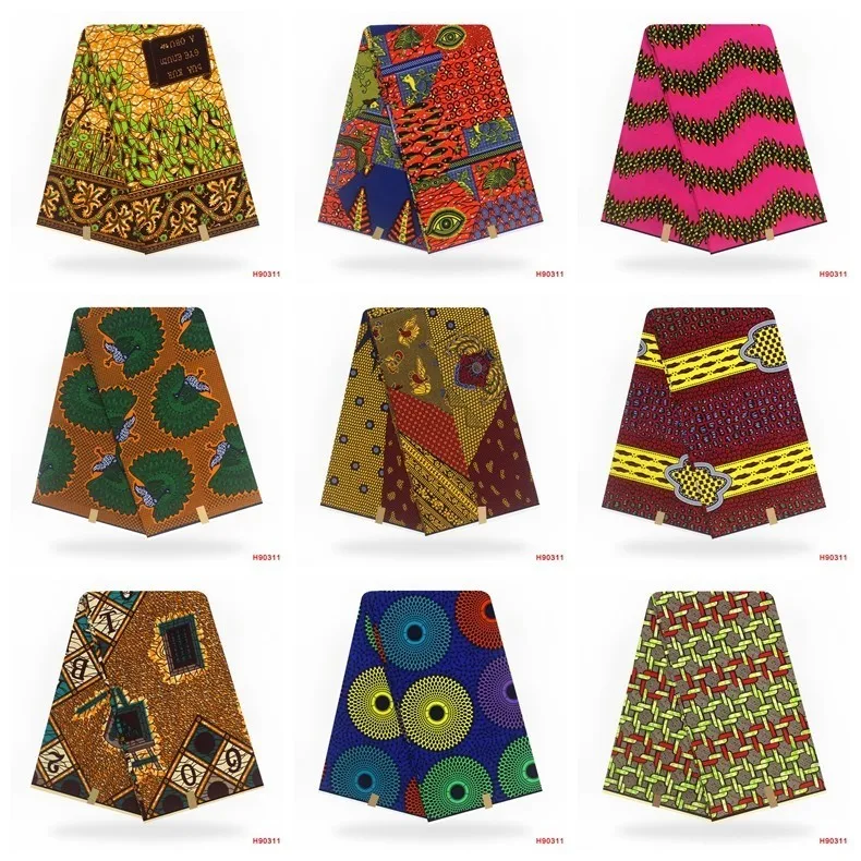 Veritable Wax Veritable Guaranteed Real Pagne Wax 6yard/lot Soft Hot Wax High Quality African Fabric Print ASO EBI Sewing
Veritable Wax Veritable Guaranteed Real Pagne Wax 6yard/lot Soft Hot Wax High Quality African Fabric Print ASO EBI Sewing