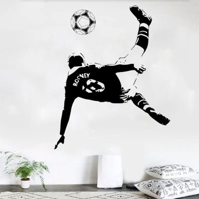 Wayne Rooney Wall Art Sticker Decal Decor - NEW - Featuring his famous overhead kick Free Shipping 5566
Wayne Rooney Wall Art Sticker Decal Decor - NEW - Featuring his famous overhead kick Free Shipping 5566