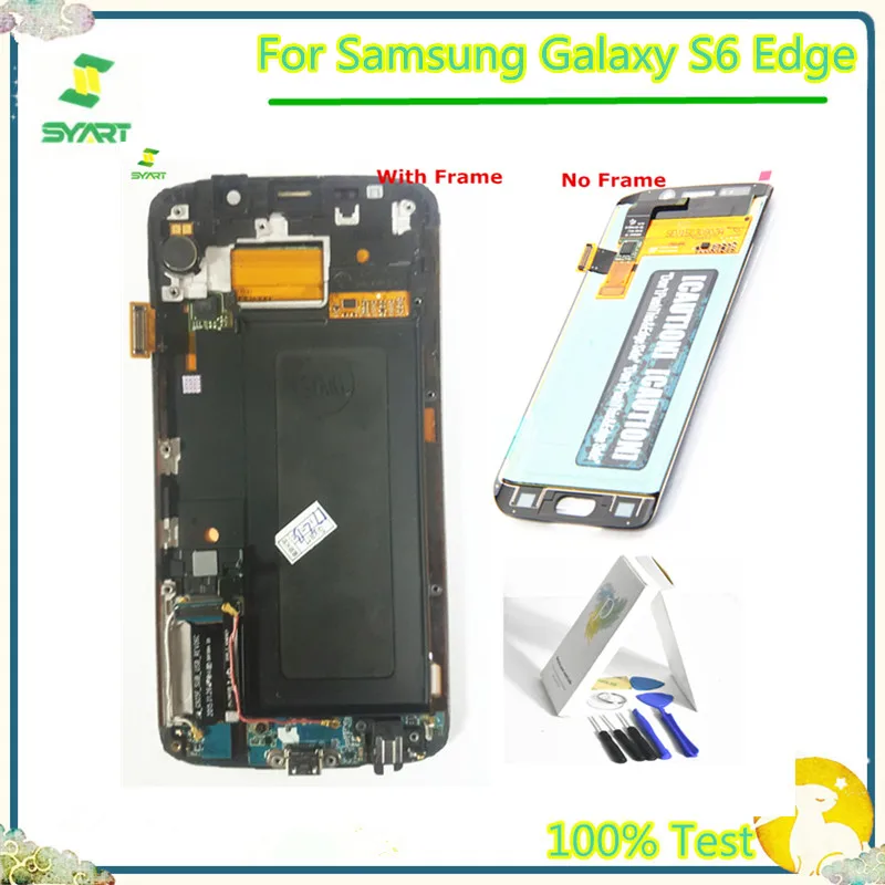 100% Tested 5.1'' G925 AMOLED LCD Display Touch Screen Digitizer Assembly For Samsung Galaxy S6 Edge G925 G925F G925I
100% Tested 5.1'' G925 AMOLED LCD Display Touch Screen Digitizer Assembly For Samsung Galaxy S6 Edge G925 G925F G925I
