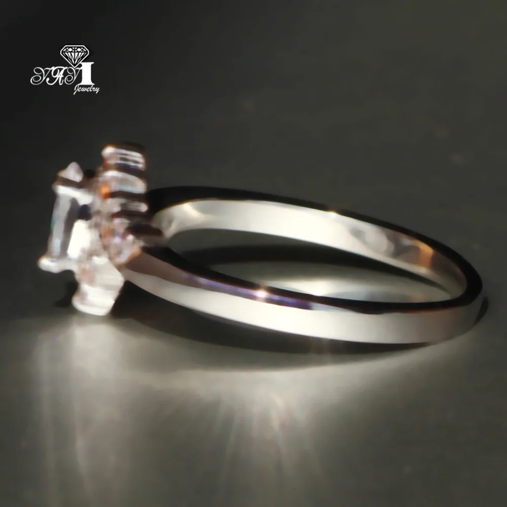 YaYI Jewelry Fashion Princess Cut 2.6 CT White Zircon Silver Color Engagement Rings wedding Rings Party Rings
YaYI Jewelry Fashion Princess Cut 2.6 CT White Zircon Silver Color Engagement Rings wedding Rings Party Rings