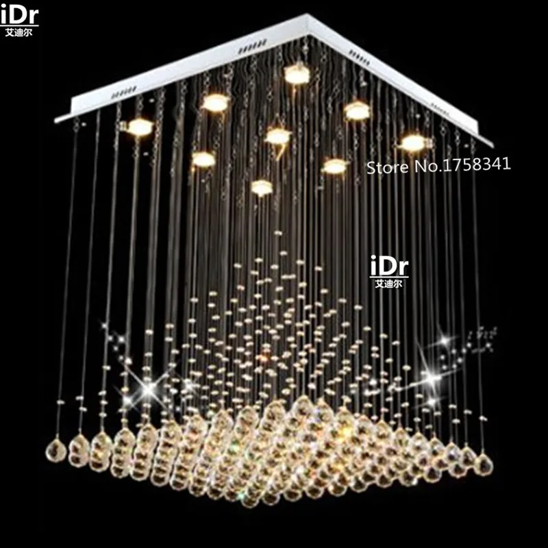 European-style living room lamp crystal chandelier modern minimalist square creative lighting bedroom lamp fishing line iDr-0014
European-style living room lamp crystal chandelier modern minimalist square creative lighting bedroom lamp fishing line iDr-0014