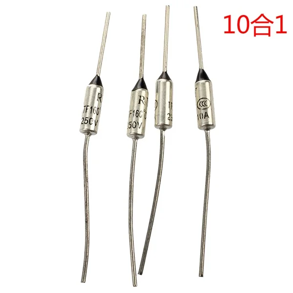 IMC Горячие 10 шт. цепи отрезать TF 160 Цельсия 250V 10A Температура Термальность предохранители
IMC Горячие 10 шт. цепи отрезать TF 160 Цельсия 250V 10A Температура Термальность предохранители