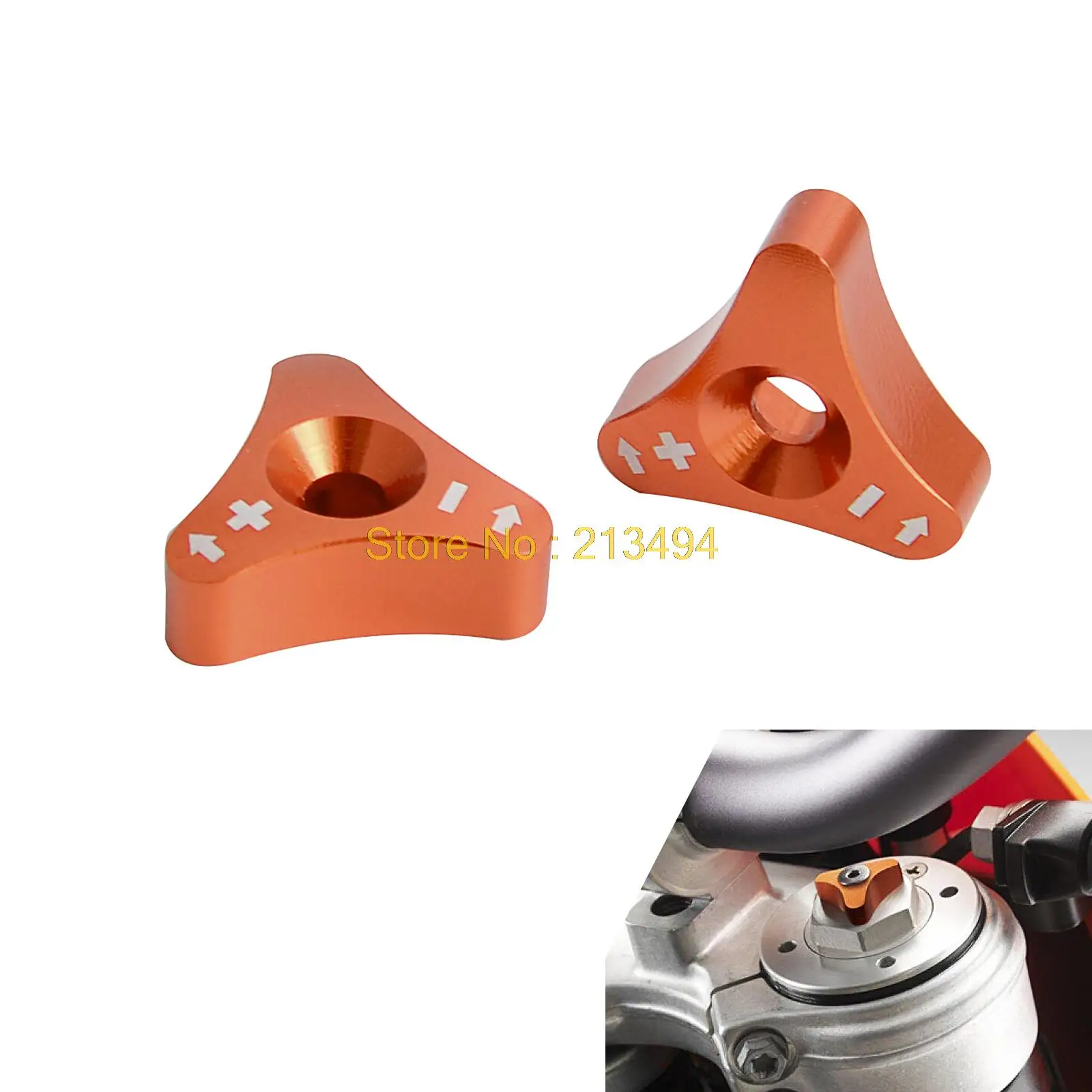 SXS Knob Adjuster Set For KTM 125 250 350 450 530 SX SXF EXC XCW 690 SMC ENDURO all 48mm Front Forks Husaberg Husqvarna
SXS Knob Adjuster Set For KTM 125 250 350 450 530 SX SXF EXC XCW 690 SMC ENDURO all 48mm Front Forks Husaberg Husqvarna