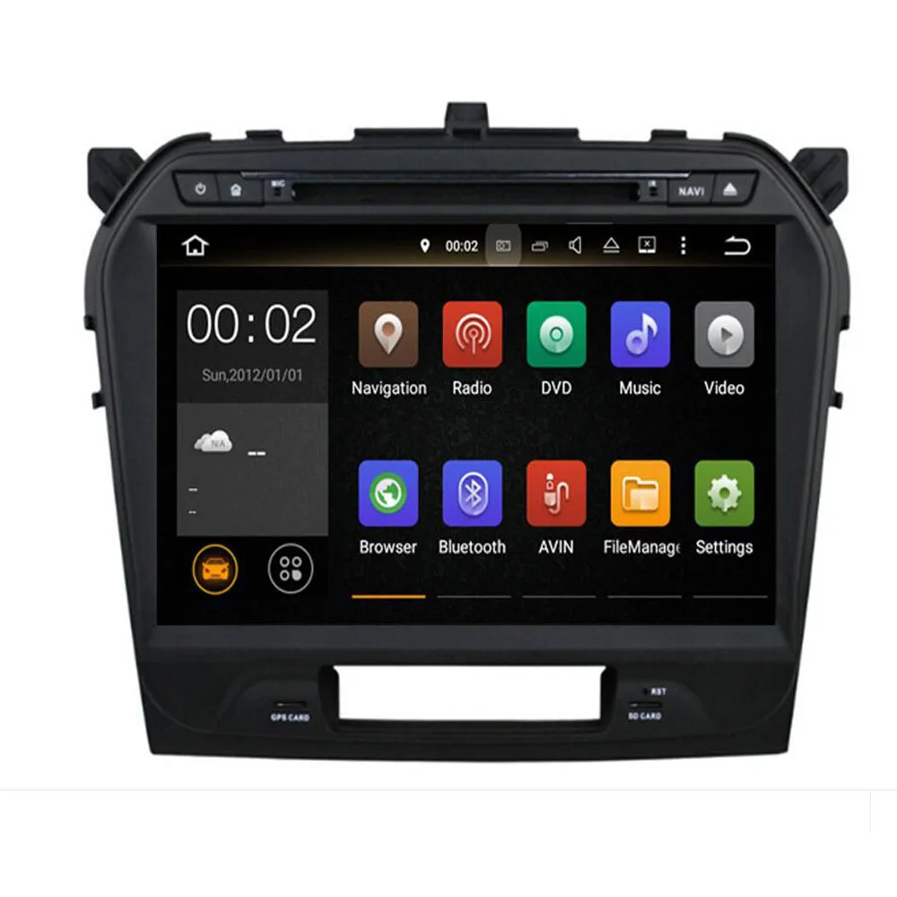 IPS Android 10 8 core 4G + 32 gom Автомобильный GPS 2 DIN dvd плеер для SUZUKI GRAND VITARA 2015 2020 Радио стерео