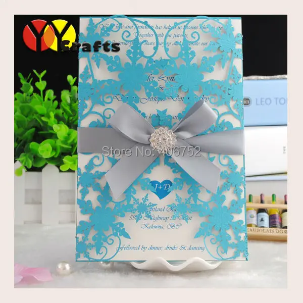 2017 элегантная Текстурная бумага на заказ с изображением синего снежинки дизайн