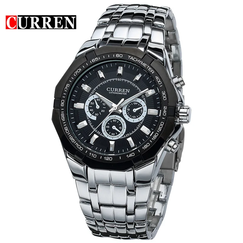 CURREN Men Watches Top Brand Luxury Man Casual Quartz Wrist Watches Stainless Steel Men Sport Watch Waterproof Relogio Masculino
CURREN Men Watches Top Brand Luxury Man Casual Quartz Wrist Watches Stainless Steel Men Sport Watch Waterproof Relogio Masculino