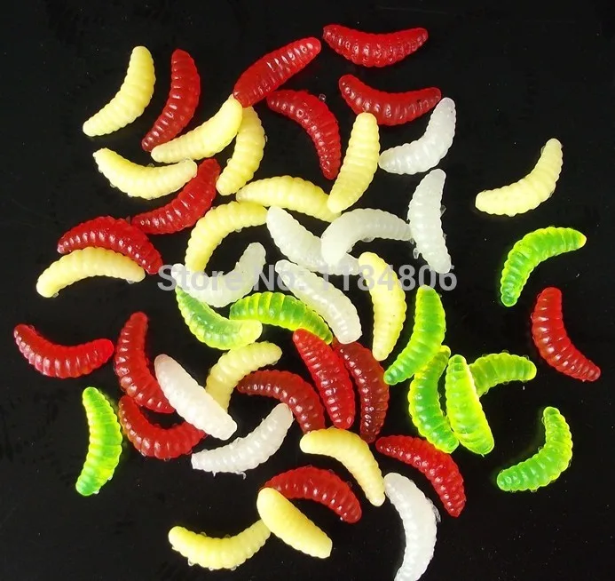 soft Bread worm fishing lures Special bait biomimetic soft worm maggot Worn Fake lure Grub smell mixed color
soft Bread worm fishing lures Special bait biomimetic soft worm maggot Worn Fake lure Grub smell mixed color