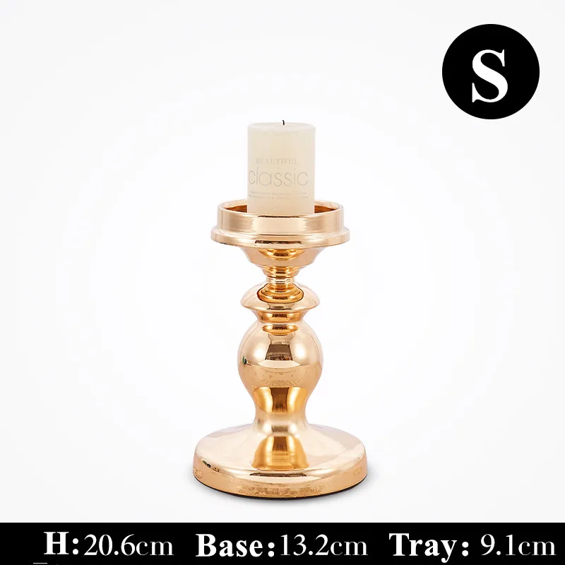 High Quality Alloy Candle Holder Gold Candle Stand Europen Wedding Candlestick Candelabra for Wedding Centerpiece Candelabra
High Quality Alloy Candle Holder Gold Candle Stand Europen Wedding Candlestick Candelabra for Wedding Centerpiece Candelabra