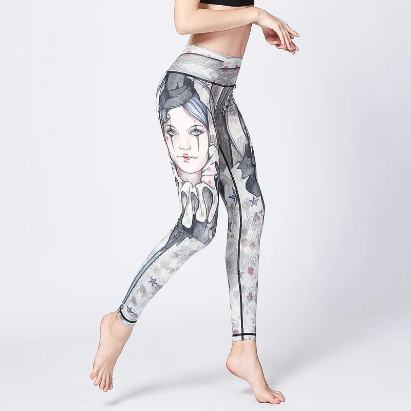 Passionate and energetic European and American new outdoor sports and fitness trousers cartoon characters printed pants
Passionate and energetic European and American new outdoor sports and fitness trousers cartoon characters printed pants
