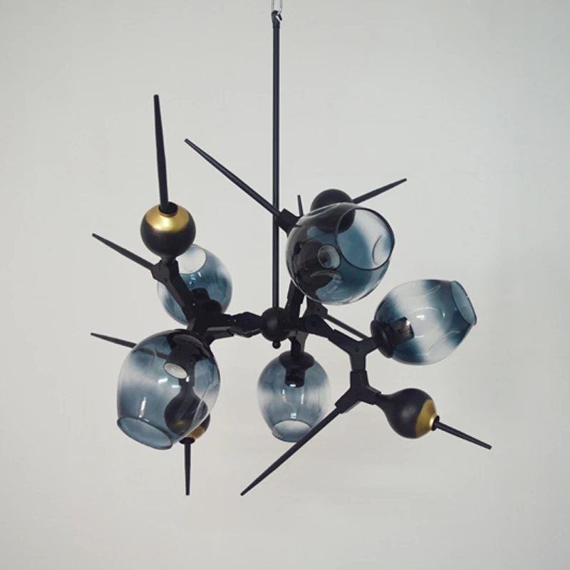 Modern Creative Smoke Glass E27 LED Bulb Pendant Lights Fixture Nordic DIY Art Home Deco Living Room Golden Mental Pendant Lamp
Modern Creative Smoke Glass E27 LED Bulb Pendant Lights Fixture Nordic DIY Art Home Deco Living Room Golden Mental Pendant Lamp