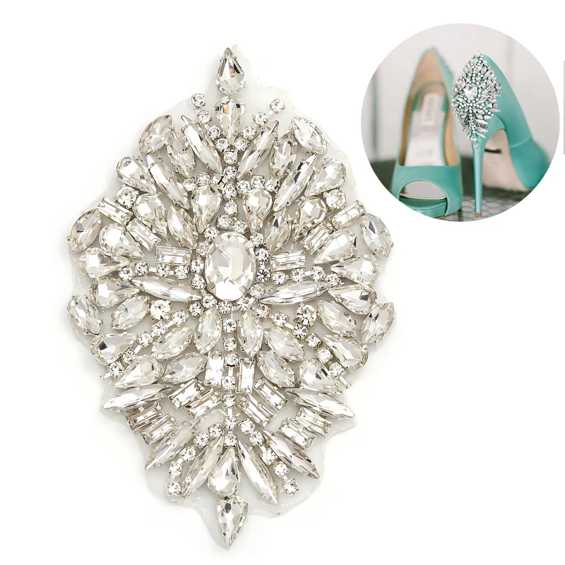 YANSTAR 2pcs Rhinestone Applique Iron On Patch Applique DIY Crystals Patch Rhinestone Sewing Appliques For Shoes YS889
YANSTAR 2pcs Rhinestone Applique Iron On Patch Applique DIY Crystals Patch Rhinestone Sewing Appliques For Shoes YS889