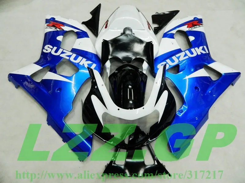 100%Fit Fairing Blue White for SUZUKI 2001 2003 GSXR600 GSXR750 K1 01 02 03 GSXR 600 750 GSXR600 750 01 02 03 Fairings kit Inje
100%Fit Fairing Blue White for SUZUKI 2001 2003 GSXR600 GSXR750 K1 01 02 03 GSXR 600 750 GSXR600 750 01 02 03 Fairings kit Inje