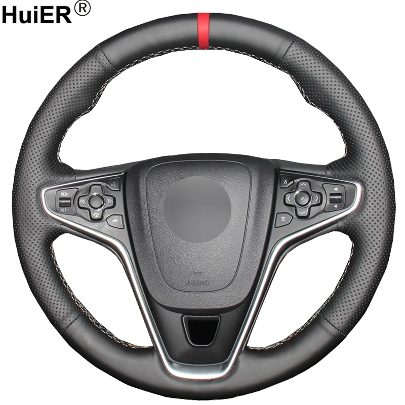 HuiER Ручное шитье, яркий красный маркер для Buick Regal 2014 2015, оплетка на руль, автомобильный аксессуар Aar
HuiER Ручное шитье, яркий красный маркер для Buick Regal 2014 2015, оплетка на руль, автомобильный аксессуар Aar