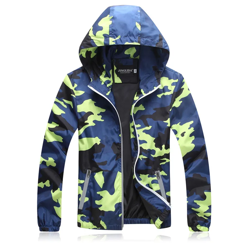 Fashion camouflage thin jacket women hooded sport coat lovers outerwear plus size for women and men
Fashion camouflage thin jacket women hooded sport coat lovers outerwear plus size for women and men