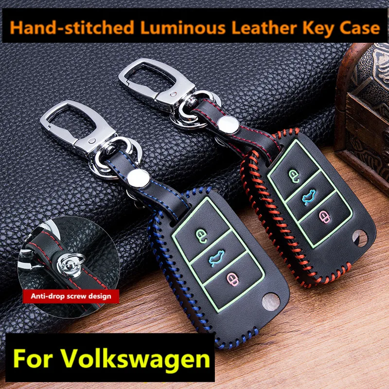 Leather Car Key Case Bag Cover For Volkswagen VW Golf 7 GTI MK7 Tiguan Touran 2017 For Skoda Octavia A7 RS For Seat Leon Ibiza
Leather Car Key Case Bag Cover For Volkswagen VW Golf 7 GTI MK7 Tiguan Touran 2017 For Skoda Octavia A7 RS For Seat Leon Ibiza