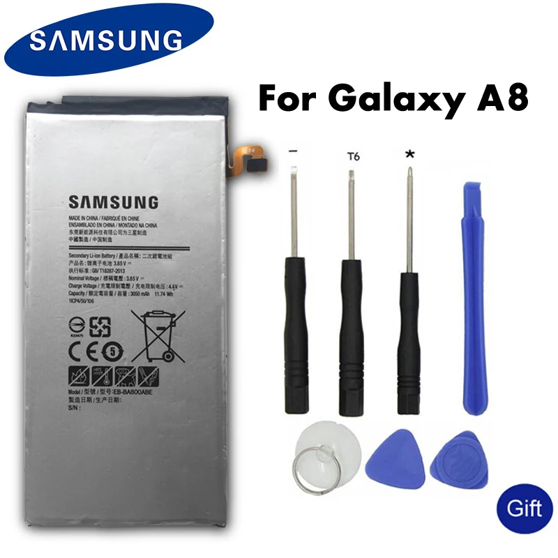 Оригинальная запасная аккумуляторная батарея для SAMSUNG GALAXY A8 A8000 A800F A800S A800YZ, Подлинная батарея для телефона 3050 мАч
Оригинальная запасная аккумуляторная батарея для SAMSUNG GALAXY A8 A8000 A800F A800S A800YZ, Подлинная батарея для телефона 3050 мАч
