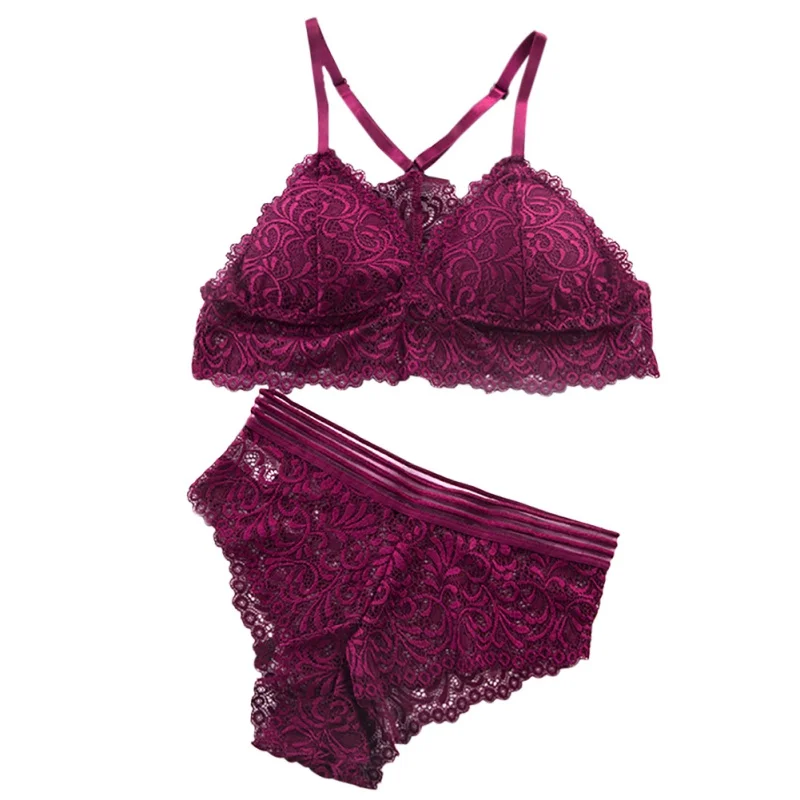 Sexy Lace Bra Sets Women Seamless Embroidery Bralette Wireless Breathable Underwear Lingerie Set
Sexy Lace Bra Sets Women Seamless Embroidery Bralette Wireless Breathable Underwear Lingerie Set