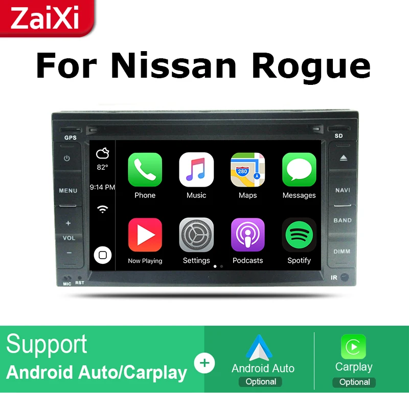 For Nissan Rogue Rogue S 2008 2009 2010 2011 2012 2013 2014 2015 Car Android Radio Multimedia Player GPS Navigation IPS Screen
For Nissan Rogue Rogue S 2008 2009 2010 2011 2012 2013 2014 2015 Car Android Radio Multimedia Player GPS Navigation IPS Screen