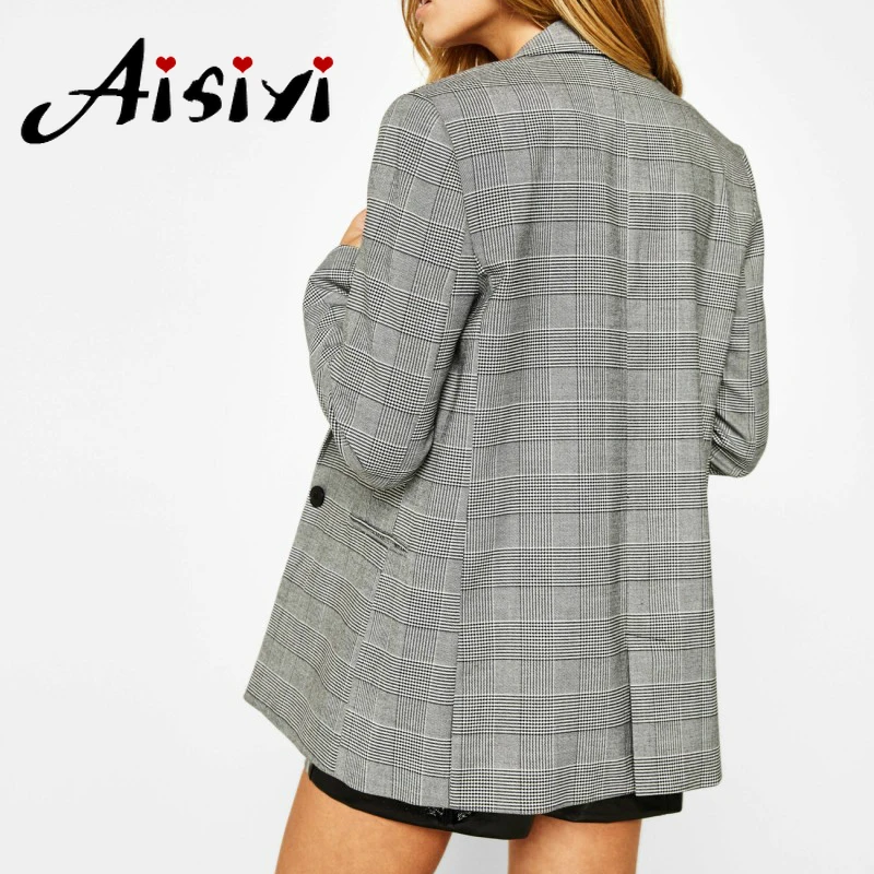Aisiyi Women Blazer Vintage One Button Long Sleeve Office Wear Coat Women Casual Retro Pockets Jackets Women Outerwear Coats
Aisiyi Women Blazer Vintage One Button Long Sleeve Office Wear Coat Women Casual Retro Pockets Jackets Women Outerwear Coats