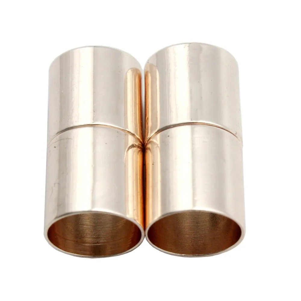 

Aaazee 3 комплекта 10 мм отверстие розовое золото Магнитная застежка и застежка для изготовления браслетов ювелирных изделий Концевая застежка