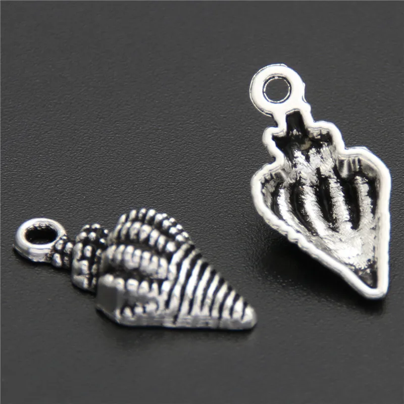50pcs Silver Color Conch Shell Charms Pendant Fit Diy Bracelet Necklace Beach Jewelry A2607
50pcs Silver Color Conch Shell Charms Pendant Fit Diy Bracelet Necklace Beach Jewelry A2607