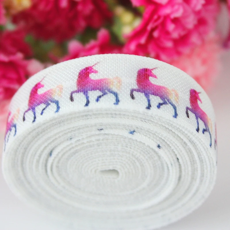 16mm 5/8 inch pink design unicorn printed fold over elastic ribbon for sewing 10 yards
16mm 5/8 inch pink design unicorn printed fold over elastic ribbon for sewing 10 yards