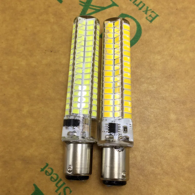 New Dimmable BA15D LED Silicone Corn Lamp Chandelier For Indoor /Home 136 SMD 5730 10W 220V AC 5pc/lpot
New Dimmable BA15D LED Silicone Corn Lamp Chandelier For Indoor /Home 136 SMD 5730 10W 220V AC 5pc/lpot
