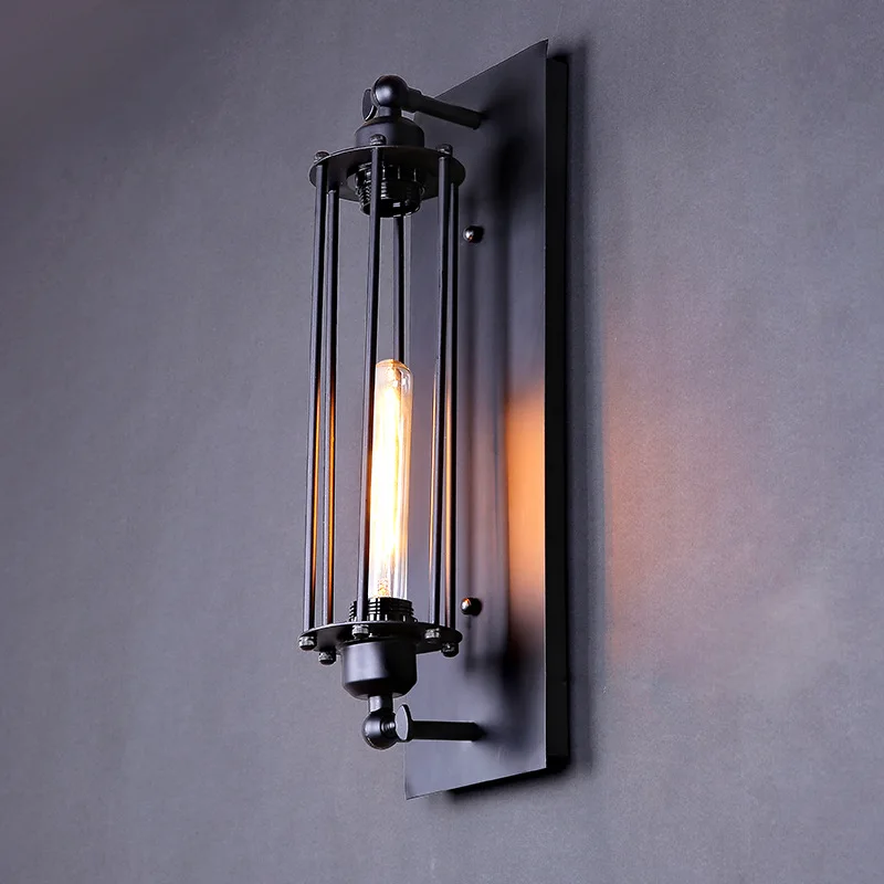 Vintage Wall Lamps American Industrial Wall Light Edison Light 40W E27 Bedside Wall Fixtures Home Decoration Lighting
Vintage Wall Lamps American Industrial Wall Light Edison Light 40W E27 Bedside Wall Fixtures Home Decoration Lighting