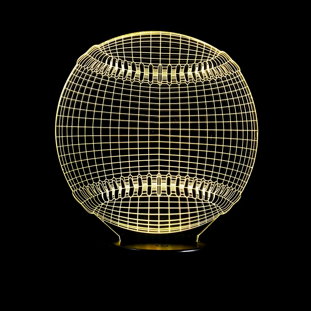 3D Baseball Lamp Sport Party Atmosphere Lighting Bedroom Night Light Table Boy Children Gifts Student School Home Deocr Kid Toy
3D Baseball Lamp Sport Party Atmosphere Lighting Bedroom Night Light Table Boy Children Gifts Student School Home Deocr Kid Toy