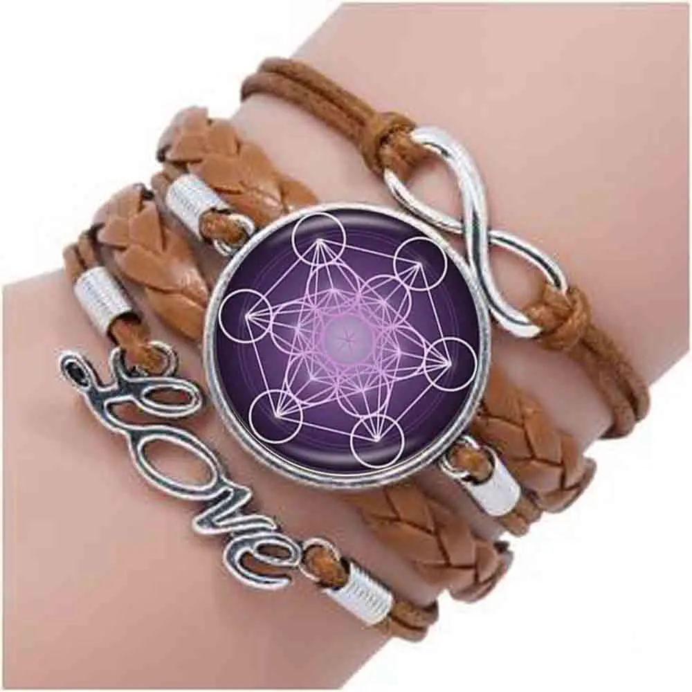 Metatron Cube bracelet Sacred Geometry Flower of Life Jewelry Chakra Spiritual bracelet Women Magic Hexagram Choker hot
Metatron Cube bracelet Sacred Geometry Flower of Life Jewelry Chakra Spiritual bracelet Women Magic Hexagram Choker hot