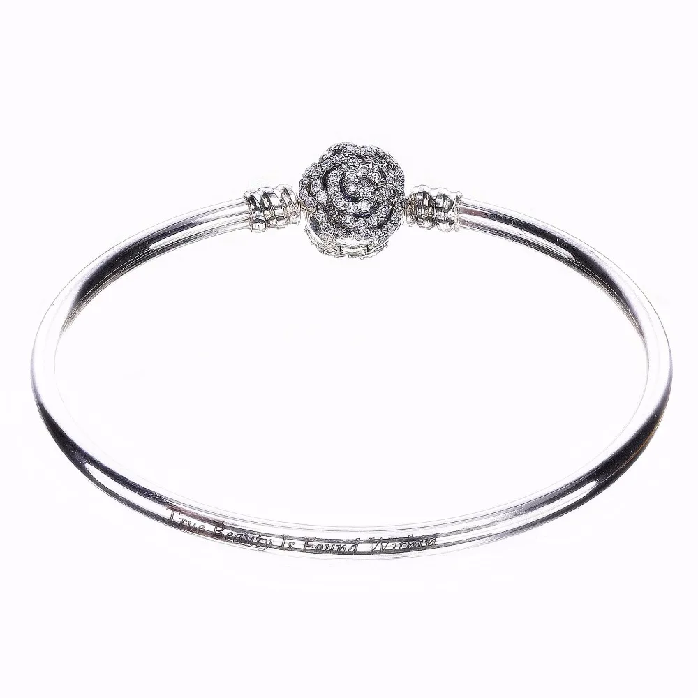 2019 new 100% 925 sterling silver bangle rose Fit Original charms silver Bracelet bangle For Women DIY 925 Jewelry Fine making
2019 new 100% 925 sterling silver bangle rose Fit Original charms silver Bracelet bangle For Women DIY 925 Jewelry Fine making