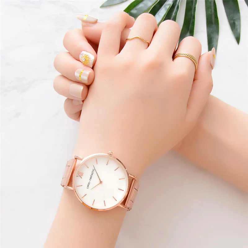 Lvpai Top Brand Dress Watches Women Steel Belt Quartz Wrist Watch Classic Crystals Watch relogio feminino Casual femme Clock #D
Lvpai Top Brand Dress Watches Women Steel Belt Quartz Wrist Watch Classic Crystals Watch relogio feminino Casual femme Clock #D