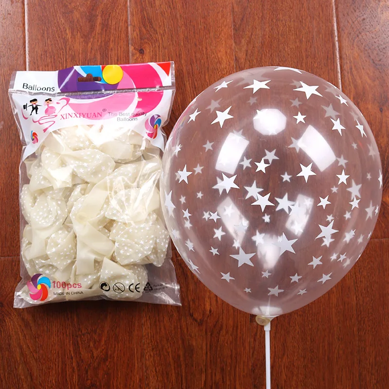 2019 12inch Stars Clear Balloons Latex Ballon Helium Wedding Party Brithday Decoration Toys Balls Festive Supplies 100pcs
2019 12inch Stars Clear Balloons Latex Ballon Helium Wedding Party Brithday Decoration Toys Balls Festive Supplies 100pcs