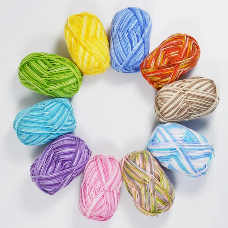 High Quality 70 Color Baby Milk Cotton Yarn Soft Crochet Thick Yarn For Hand Knitting Warm Sweater Sofa Cushion Scarf DIY
High Quality 70 Color Baby Milk Cotton Yarn Soft Crochet Thick Yarn For Hand Knitting Warm Sweater Sofa Cushion Scarf DIY