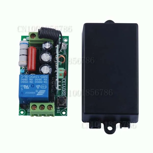AC220V 1ch 10A Дистанционное управление выключателем реле Выход Радио модуль приемника + Футляр 10 шт./лот Бесплатная доставка
AC220V 1ch 10A Дистанционное управление выключателем реле Выход Радио модуль приемника + Футляр 10 шт./лот Бесплатная доставка