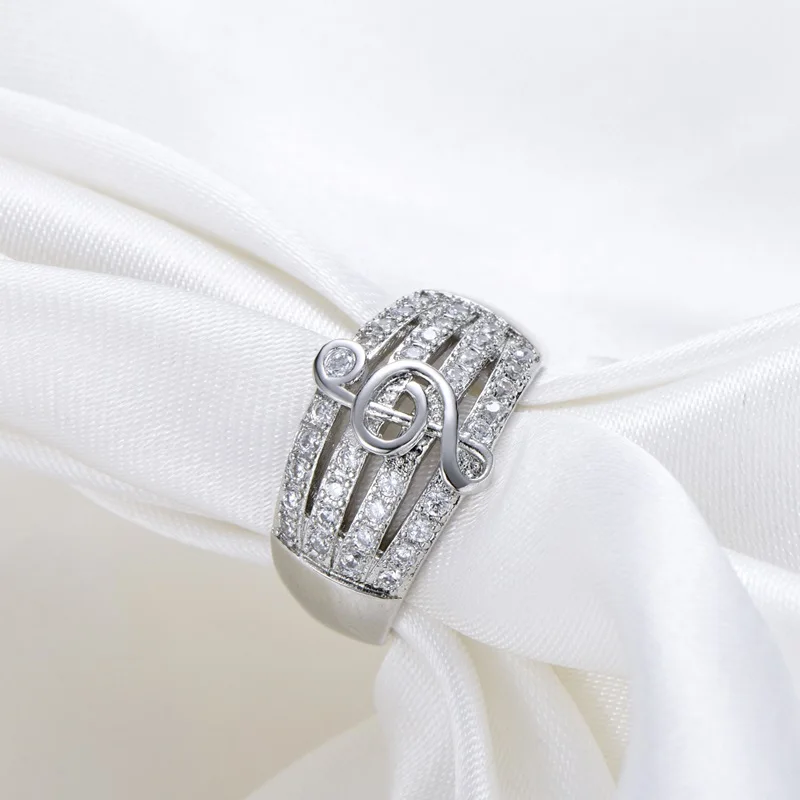OMHXZJ Wholesale European Fashion Woman Man Party Wedding Gift Luxury Music White AAA Zircon 18KT White Gold Ring RR632
OMHXZJ Wholesale European Fashion Woman Man Party Wedding Gift Luxury Music White AAA Zircon 18KT White Gold Ring RR632