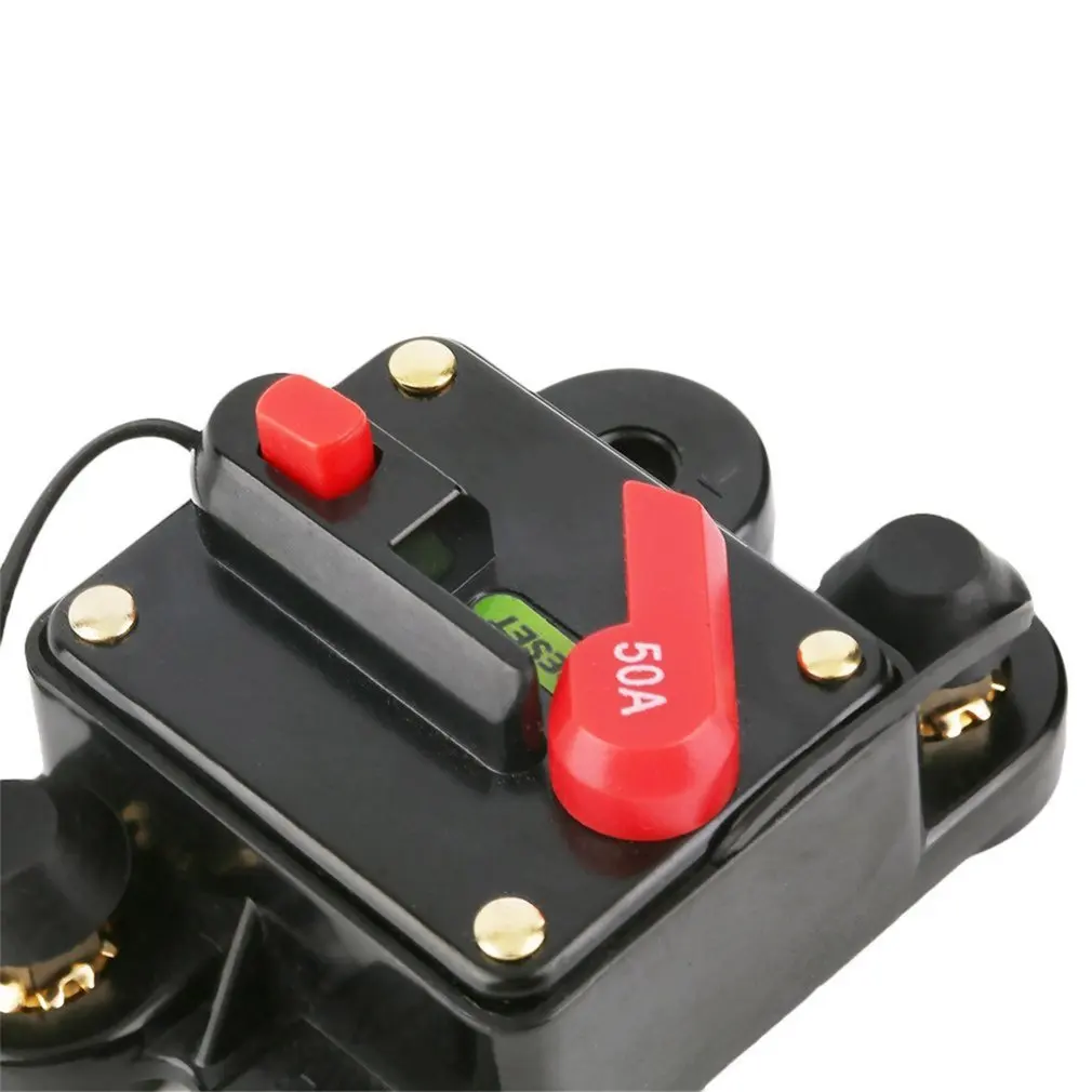 50A 60A 80A 100A 125A 150A 200A 250A optional Car Audio Inline Circuit Breaker Fuse for 12V Protection SKCB-01-100A
50A 60A 80A 100A 125A 150A 200A 250A optional Car Audio Inline Circuit Breaker Fuse for 12V Protection SKCB-01-100A