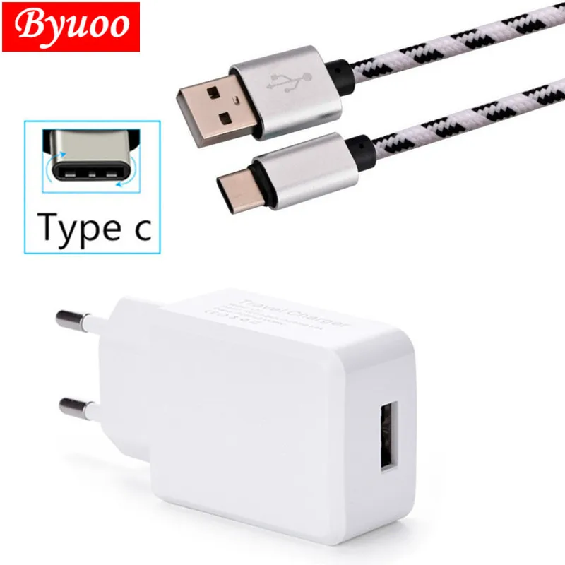 Настенное USB зарядное устройство EU/US 1M Type C хорошо подходит для huawei p20 pro samsung Galaxy s8 s9