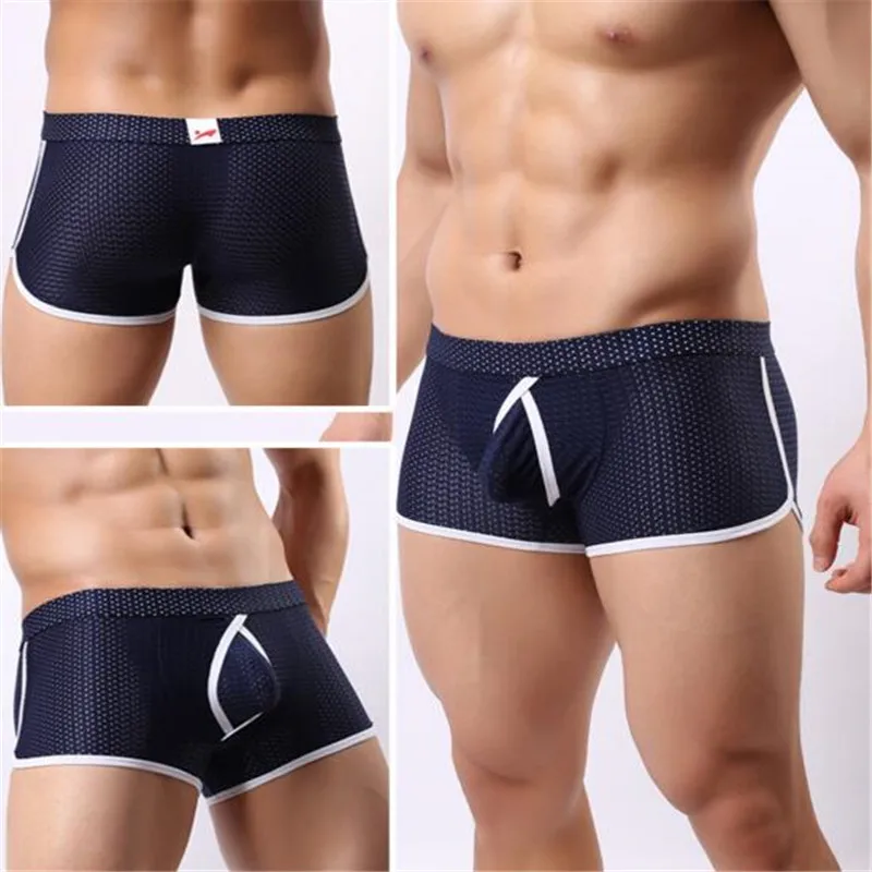 Fashion Men's Breathable Mesh Shorts Boxer,Sexy Men's Nylon Boxers Underwear, Men's Boxers
Fashion Men's Breathable Mesh Shorts Boxer,Sexy Men's Nylon Boxers Underwear, Men's Boxers