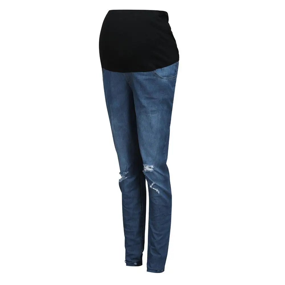2019 Maternity Women's Maternity Indigo Blue Destructed Step Hem Ankle Skinny Denim Jean Belly Straight Jeans Maternity trousers
2019 Maternity Women's Maternity Indigo Blue Destructed Step Hem Ankle Skinny Denim Jean Belly Straight Jeans Maternity trousers