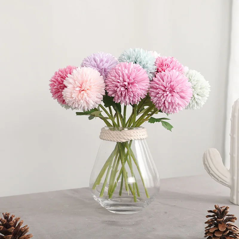 10pcs/lot simulation silk dandelion artificial flowers high quality wedding arragement decoration ball fake flower ball
10pcs/lot simulation silk dandelion artificial flowers high quality wedding arragement decoration ball fake flower ball