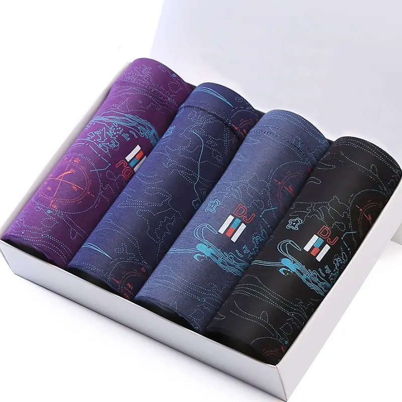 Comfortable Boxer Shorts Mens 4Pcs\lot Hot Selt Underwear Modal Panties Breathbale Printed Boxer Plus Size Underpants L-5XL
Comfortable Boxer Shorts Mens 4Pcs\lot Hot Selt Underwear Modal Panties Breathbale Printed Boxer Plus Size Underpants L-5XL