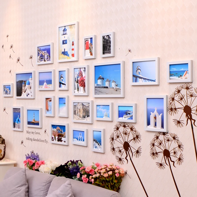 23 Pieces Photo Frame With Wall Sticker Picture Frame For Sofa Background White Frames For Painting Room Decoration Photo Album
23 Pieces Photo Frame With Wall Sticker Picture Frame For Sofa Background White Frames For Painting Room Decoration Photo Album