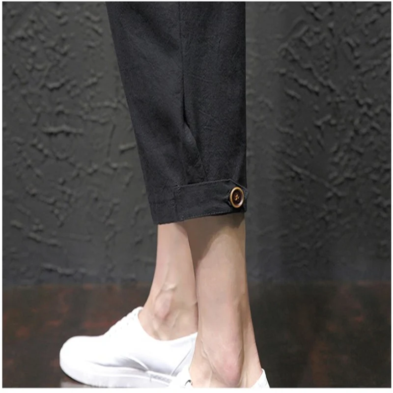 Summer Men Fashion Cotton Linen Basic Pants Japan Style Calf-Length Pants Plus Size Casual Loose Thin Seven Trousers DS50782
Summer Men Fashion Cotton Linen Basic Pants Japan Style Calf-Length Pants Plus Size Casual Loose Thin Seven Trousers DS50782