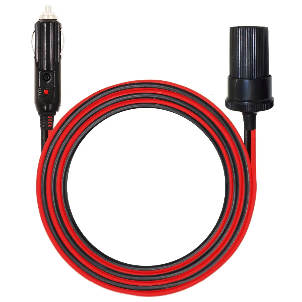 MOTOPOWER 3.6 meters Heavy Duty 12V 24V Cigarette Lighter Plug Extension Cable with socket 10A Fused
MOTOPOWER 3.6 meters Heavy Duty 12V 24V Cigarette Lighter Plug Extension Cable with socket 10A Fused